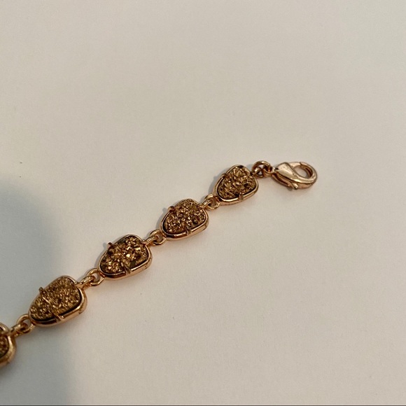 Kendra Scott Susanna Bracelet Rose Gold Drusy - Picture 6 of 6